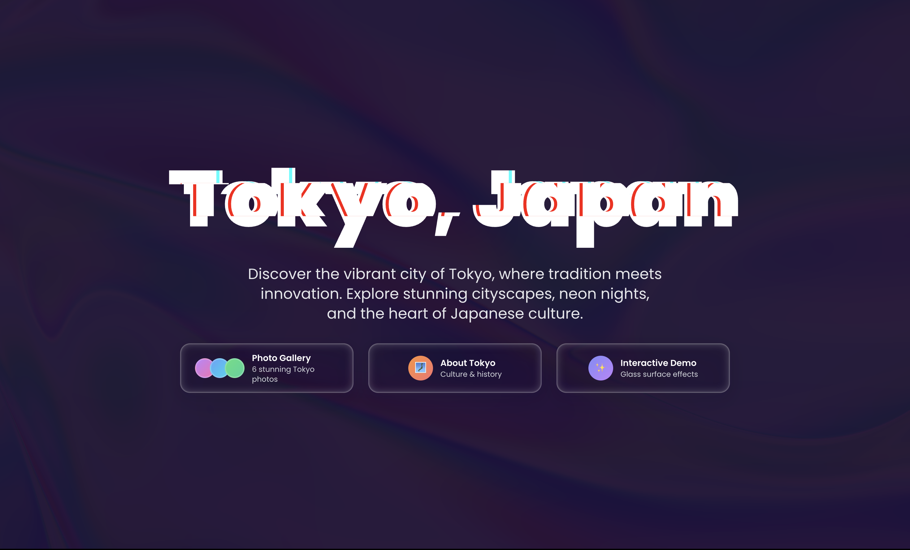 Tokyo Experience